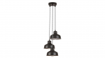 Pakabinamas &scaron;viestuvas RABALUX Owen, E27, 3 x 25W, 230V, IP20, metalinis, matinės juodos sp., 300 x