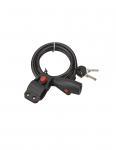Dviračio spyna THIRARD Twisty, 2 raktai, d-8 mm, 1500 mm, 392069