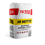 Gipsinis tinkas MITTO TG110, ma&scaron;ininis, 30 kg