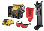 Kryžminis lazerinis nivelyras DEWALT DCE0822D1R, 12 V