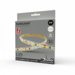 &Scaron;viesos diodų juosta EUROLIGHT Toronto, LED 5 m, 20 W / m, IP20, 3000K, 24V, 1600 lm / m, 8mm pločio