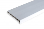 Palangė PVC, matmenys 20 x 150 x 1700 mm, balta spalva