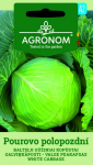 Daržovių sėklos, AGRONOM kopūstai baltieji gūžiniai POUROVO POLOPOZDNI, 2 g.