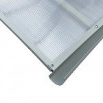 Stogelis STARKEDACH T-160 , matmenys 6 x 1600 x 1000 mm, tiesus, pilka spalva