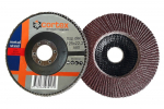 Žiedlapinis &scaron;lifavimo diskas CORTEX P80, 125 x 22 mm, aliuminio oksido grūdas