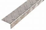 Aliuminio kampas, rifliuotas, matmenys 29,5 x 53,6 x 1000 mm, 468910