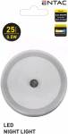 Sieninis &scaron;viestuvas ENTAC En-0386, naktinis, 0,5 W, 220-240 V, 6400 K, 25 lm, IP20, automatinis įsij