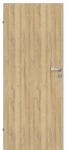 Laminuotos vidaus durys su užlaida VOSTER Plain, kairinės, spalva Bawaria oak, matmenys 2030 x 644 x