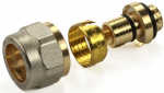 Užveržiama jungtis GENERAL FITTINGS, d16 x 3/4'' EURO, 2 vnt.