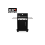 Dujinė kepsninė WEBER, Spirit E-315 GBS, kepimo plotas 61x45cm, 3 degikliai, 160x82x132cm, su ratuka