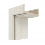 Laminuota durų stakta VIVENTO, reguliuojama, su apvadais, komplektas durų varčiai, de&scaron;ininė, spl. Si