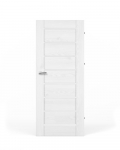 Laminuotos vidaus durys su užlaida VIVENTO PL-02, de&scaron;ininės, spl. Sibiu White, 2030x744x40 mm