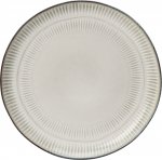 Lėk&scaron;tė, keraminė, pilkos sp., skersmuo 21 cm