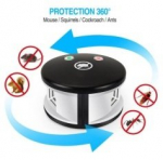 Ultragarsinis kenkėjų atbaidymo prietaisas SPECTOR LIGHT, 18202S, skirtas pelėms, voverėms, tarakona