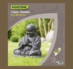 Sodo dekoracija HAPPY BUDDHA, plotis 550 mm., auk&scaron;tis 585 mm.