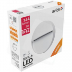Lauko &scaron;viestuvas AVIDE Sevilla At-8906, LED 3W, 220-240V, 4000K, 144 lm, IP54, sieninis, baltos sp.,