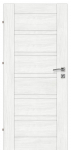 Laminuotos vidaus durys su užlaida VOSTER Etna 70, de&scaron;ininės, spalva Bianco, matmenys 2030x844x40 mm