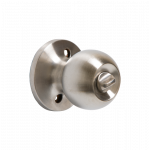 Rankena su sukamu bumbulu MP, WC, su spynos mechanizmu ir plok&scaron;tele, matinės nikelio spalvos