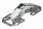 Baldinis mini lankstas HETTICH, HD24, dengtas nikeliu, 24 mm, 62402