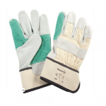 Pir&scaron;tinės HERVIN, (10)XL dydis, įvairiaspalvė, natūralios verstos galvijų odos su dvigubu delno sluo