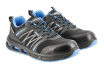 Darbo batai HOGERT WORKWEAR Warnow, S1PL SR FO, juoda-mėlyna spalva, 44 dydis, CE