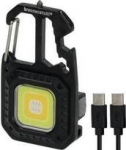LED žibintuvėlis BRENNENSTUHL 1173750009, įkraunamas USB-C, integruotas akumuliatorius, 3,7 V, 0,4 A