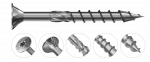 Konstrukciniai medsraigčiai RAWLPLUG Procut, 5 x 45 mm, įleidžiama galva, 80 vnt., TORX