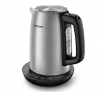 Elektrinis virdulys PHILIPS HD9359/90, su temperatūros reguliavimo fukcija, 1,7 l, juoda/nerūdijanči