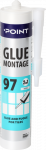 Klijai POINT 97, klijai ir užpildas plytelėms, 280 ml