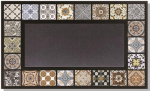 Kilimėlis RICCO Flora Mix, 45 x 75 cm, 100% poliesteris, PVC pagrindas, 622-000