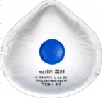 Respiratorius FFP2 MB FILTER, NR D, su vožtuvu, KRAMB20V