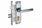 Įleidžiama spyna RITA 404Z-35801/C, chromuota, su rankena, su cilindru