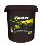 Bituminė-kaučiukinė masė NEXLER Izobit Dk, skiediklio pagrindu, 10 kg