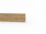 MDF grindjuostė DOLLKEN PROFILES Classic, 40, 40 x 14 x 2400 mm, spl. tamsus ąžuolas, 5124917