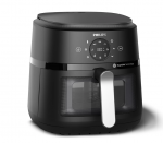 Kar&scaron;to oro gruzdintuvė PHILIPS NA231/00, 1700 W, 6,2 l, sidabro/juoda