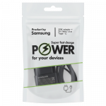 Telefono įkroviklis SAMSUNG, 25 W, adapteris ir Type-C 1.8 m laidas, juodos sp.