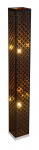 Tor&scaron;eras GLOBO Clarke, E27, 2 x 40W, 230V, matinio nikelio sp., aksomas juodos/auksinės sp., su jung