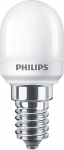 LED lempa PHILIPS, 1,7W (=15W), E14 T25, &scaron;aldytuvui, 220-240V, 2700K, 150 lm, matinė