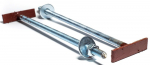 Ankeris T-FIX 10, 100 cm, stogo konstrukcijai