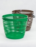 Pinta talpa, plastikinė, 40 l, žalios sp.