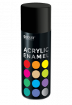 Aerozolinė emalė BIODUR Acrylic, RAL9005, juoda matinė, 400ml