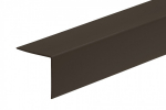 PVC kampinis apdailos profilis CEZAR Nr. 108, spl. ruda, 30x30x2750 mm, 670237