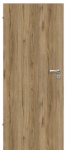 Laminuotos vidaus durys su užlaida VOSTER Plain, kairinės, spalva Italian walnut, matmenys 2030 x 74