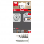 Sukamas kai&scaron;tis GKP TOX Spiral, 32, su sraigtu, 4 vnt.