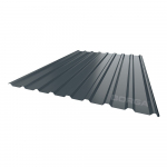 Profiliuota - trapecinė skarda BORGA Eko 18 D, matmenys 0,40 x 1120 x 2000 mm, grafito  spalva, RAL7