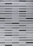 Kilimas RICCO Lagos, 140 x 190 cm, sizalis/frizas, pilkos spalvos (1053), 16B-1S1419, Turkija