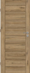 Laminuotos vidaus durys be užlaidos VOSTER Vanilla 80, de&scaron;ininės, spalva Italian walnut, 2017x818x40