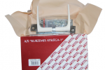 Įleidžiama spyna KURZEMES ZV45 406C-35802/2, Su rankena, baltos spalvos, be cilindrinio mechanizmo,