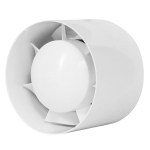 Buitinis ventiliatorius EUROPLAST E-Extra EK100, 100mm, kanalinis