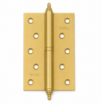 Durų vyris CAVELL, 1BB FHP, 5", 125 x 75 x 2,5 mm, de&scaron;inės pusės, matinės aukso spalvos